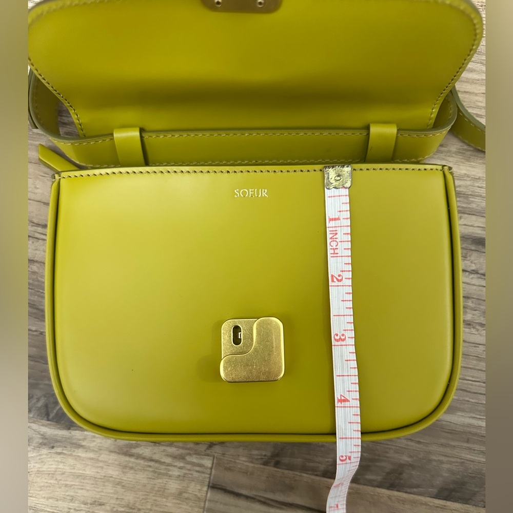 Souer Bell Very Mini Bag in mustard yellow - Picture 14 of 15